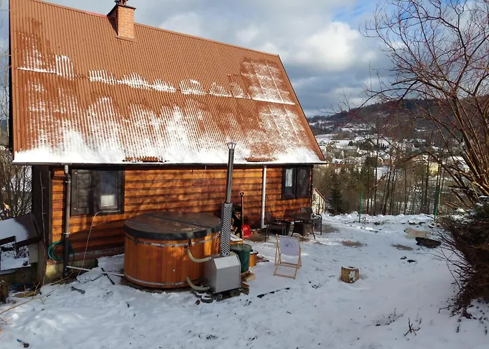 Sowia Chatka- - Z Jacuzzi * Stryszawa